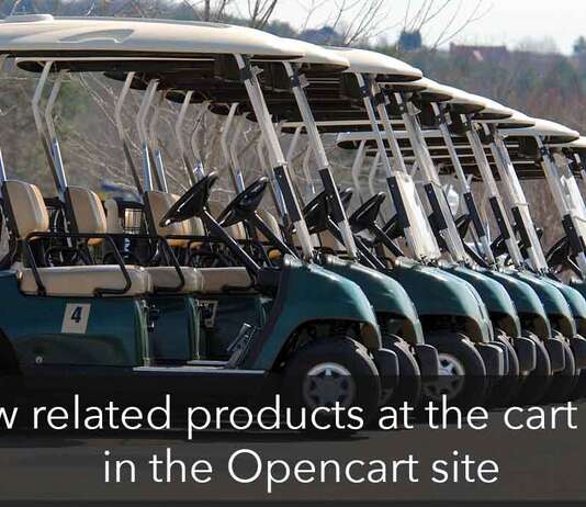Related products in Opencart