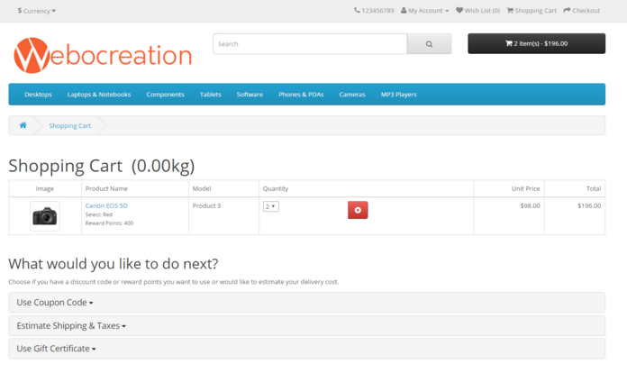 dropdown_in_cart