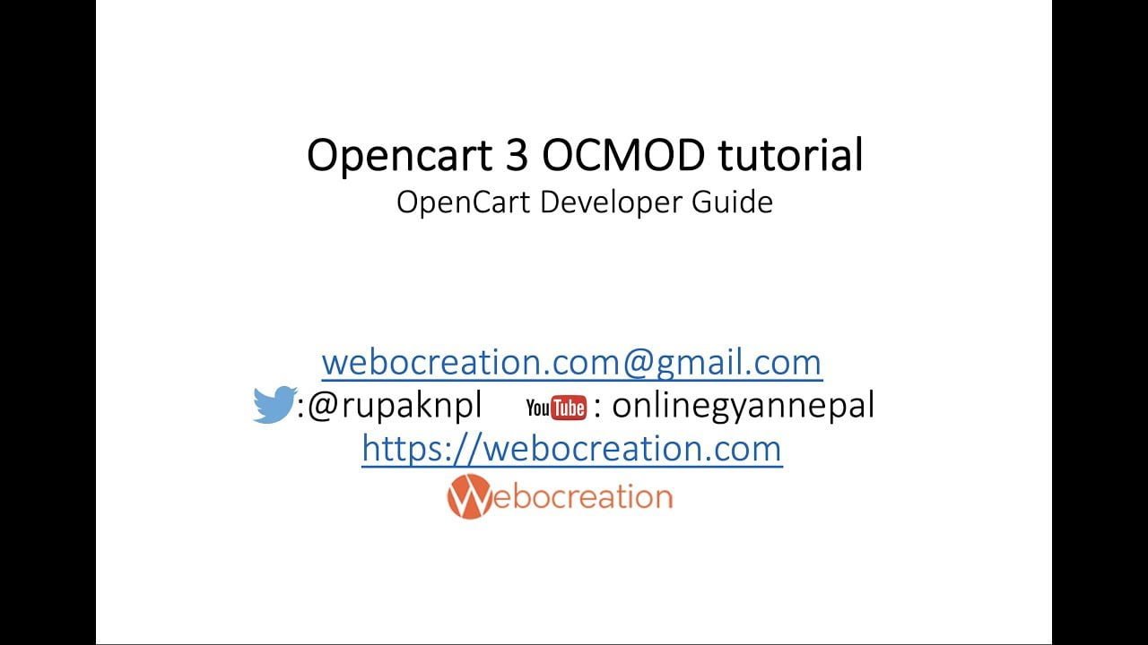 Opencart где лежат ocmod файлы