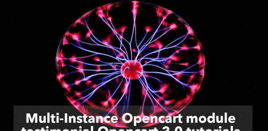 Opencart 3 module development tutorial, multi-instance testimonial free