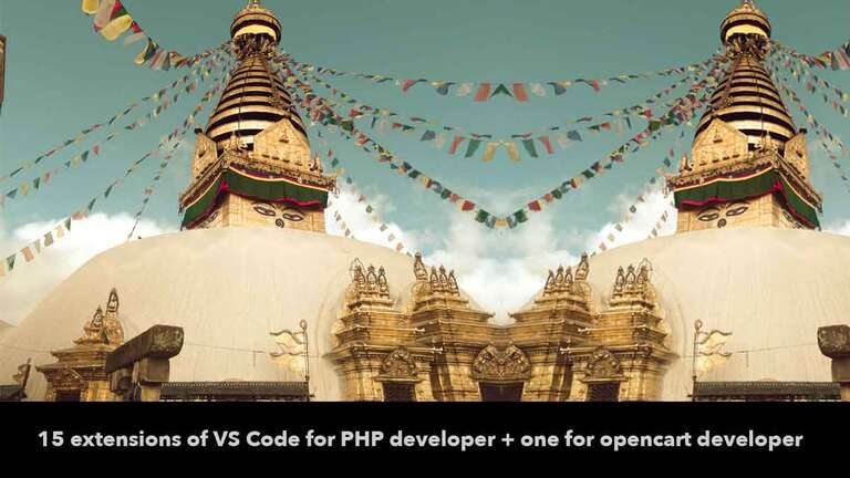PHP developer VSCode extensions