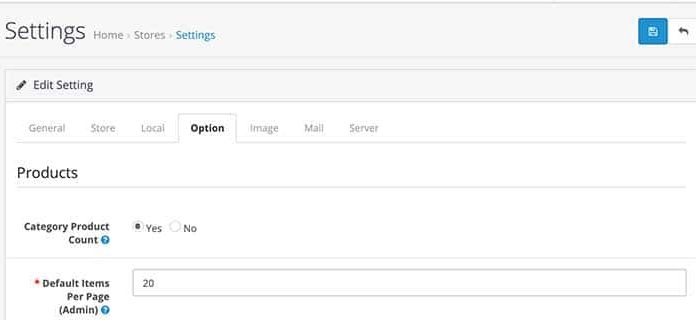 Settings Configuration In Opencart 4 - Local, Option, Image, Mail And ...