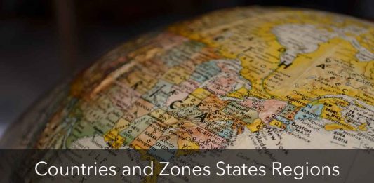 Countries and Zones in Opencart