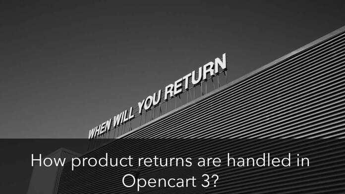 products returns in Opencart