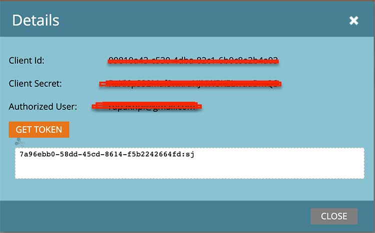 Get API token Marketo