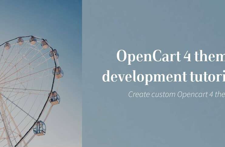 OpenCart 3 theme development tutorial
