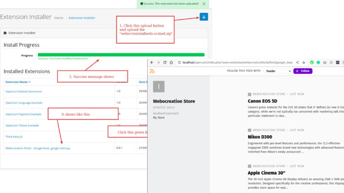 Google Base extension