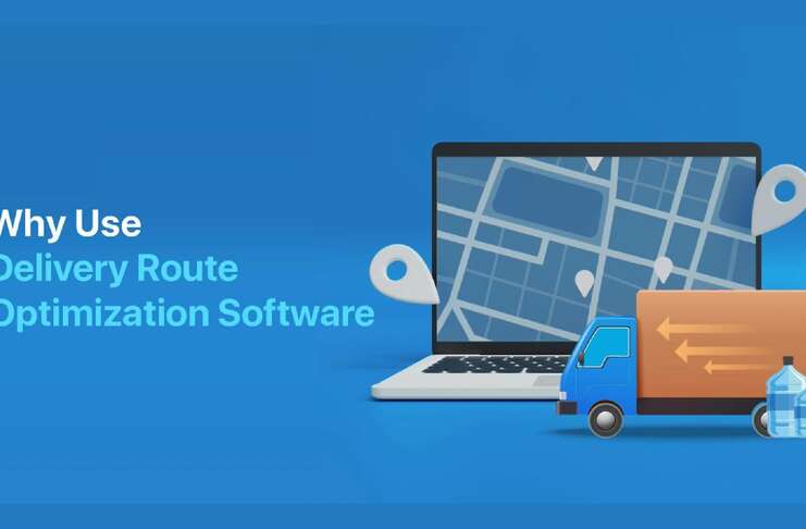 Delivery route optimization software