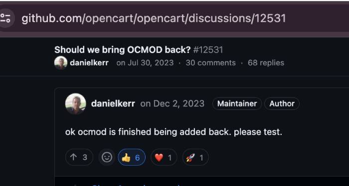 Ocmod for Opencart 4