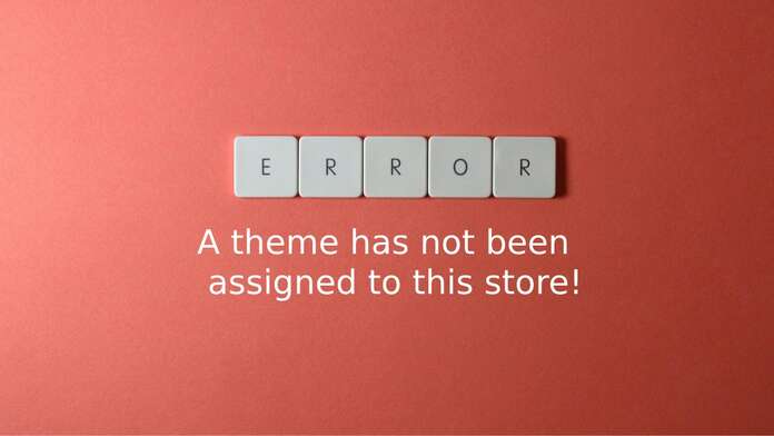 Opencart theme error