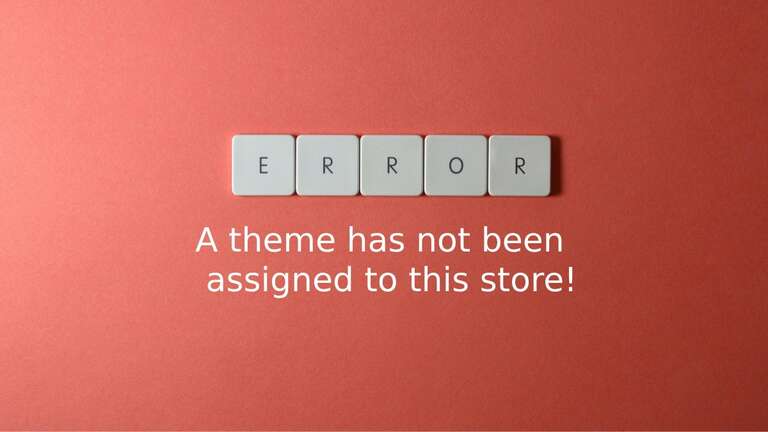 Opencart theme error