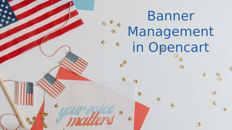 Banner Management Opencart