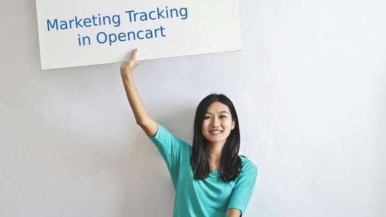 Marketing tracking in Opencart