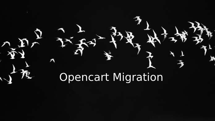 Opencart migration