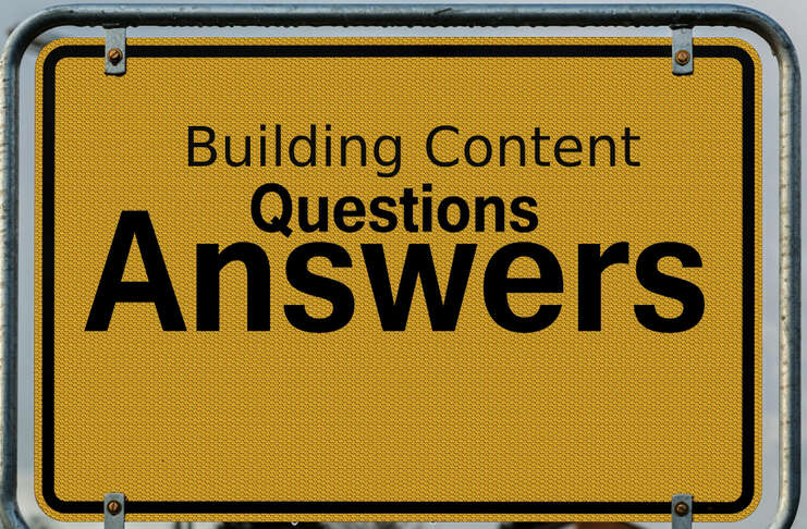 Building Content Questions and Answers