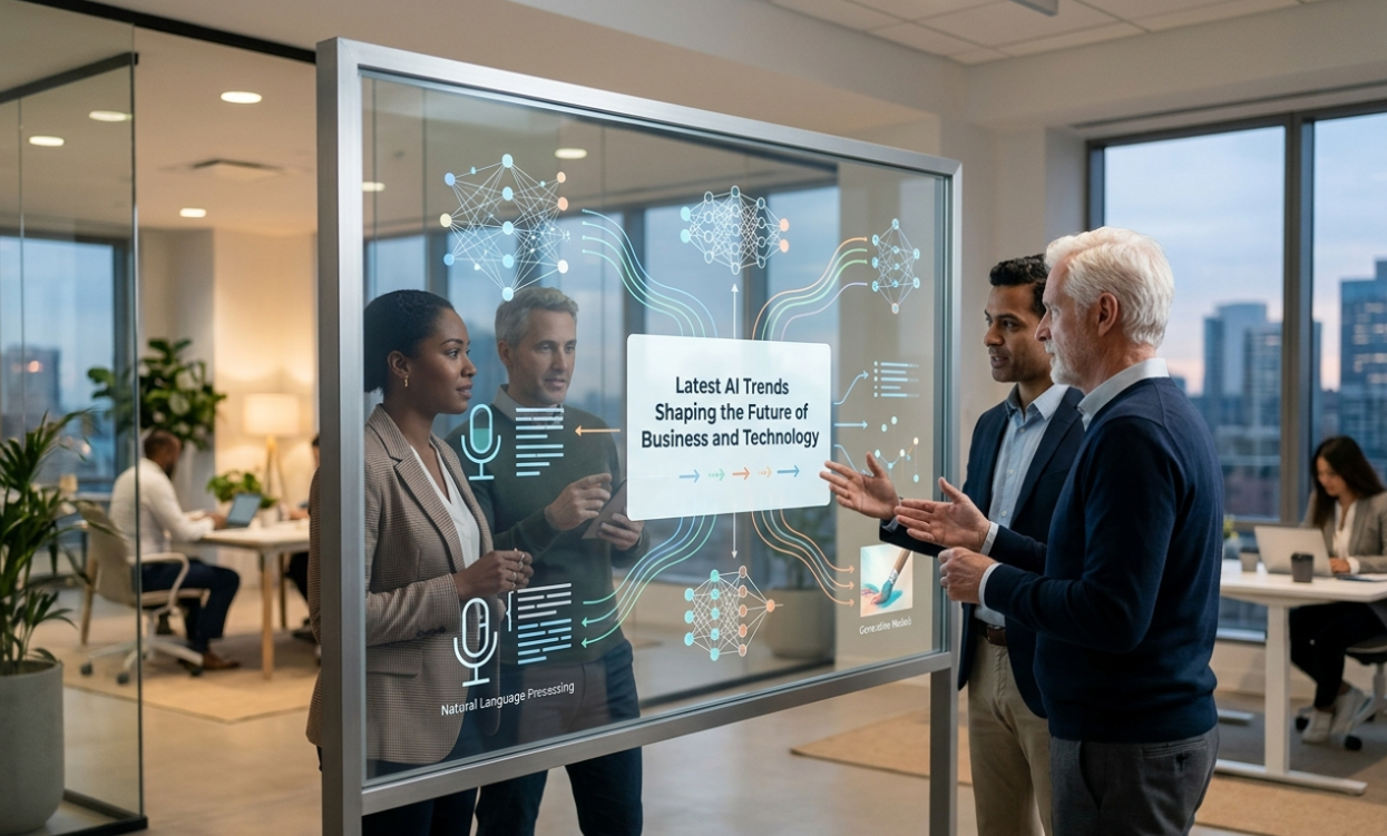 Latest AI Trends Shaping the Future of Business and Technology