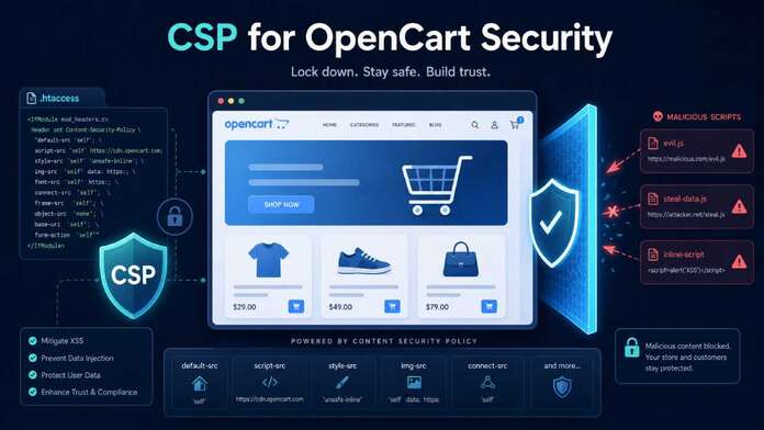 Opencart content security policy
