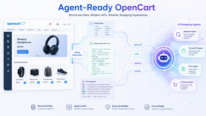 Agent ready ecommerce