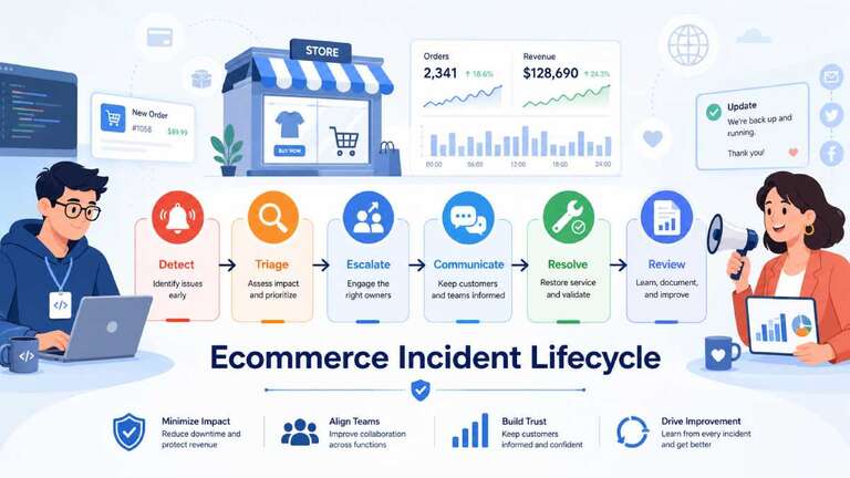 eCommerce Incident lifecycle