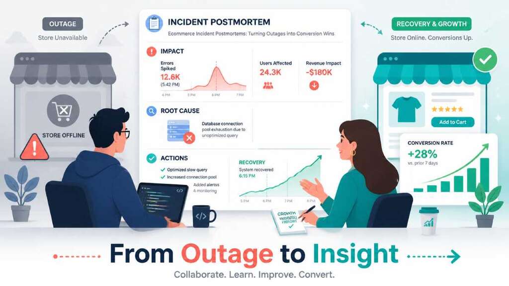 Incident Postmortem ecommerce outage