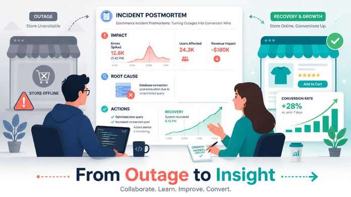Incident Postmortem ecommerce outage
