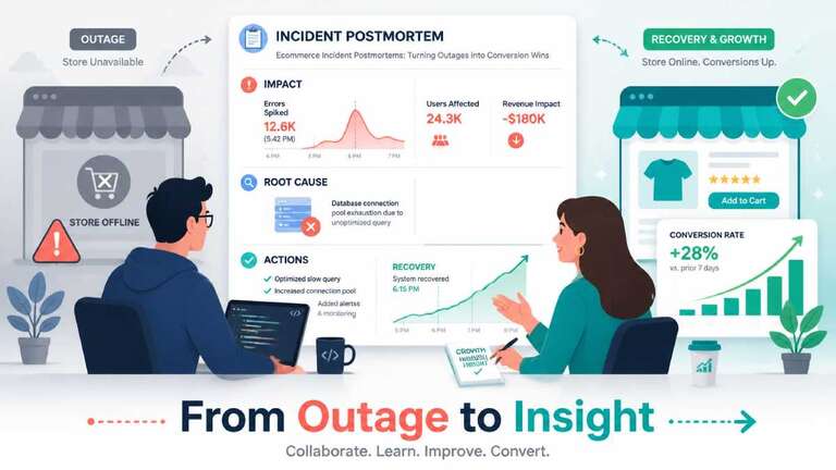 Incident Postmortem ecommerce outage